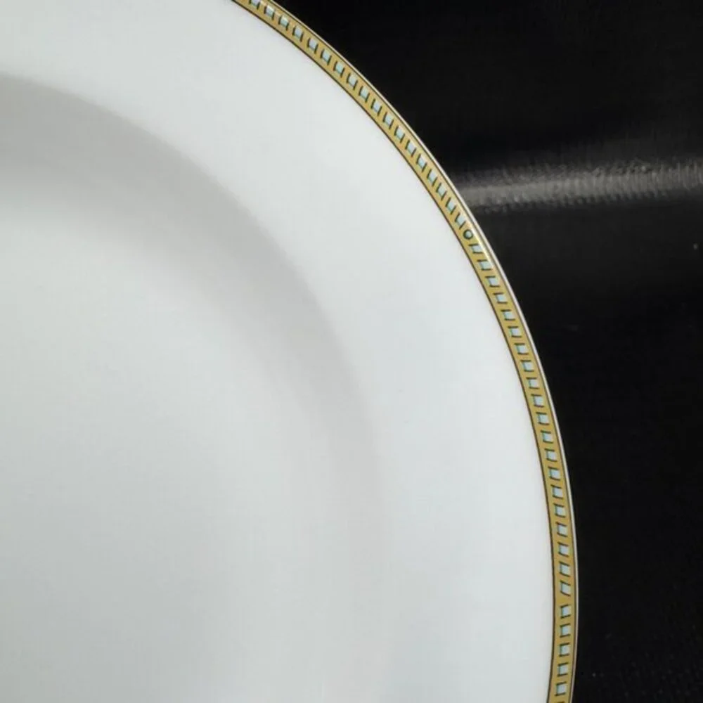 Fortessa Decorated Edges Deep Dish Bowl 9inch Porcelain Dishes Bowls Set 3 VTG‎